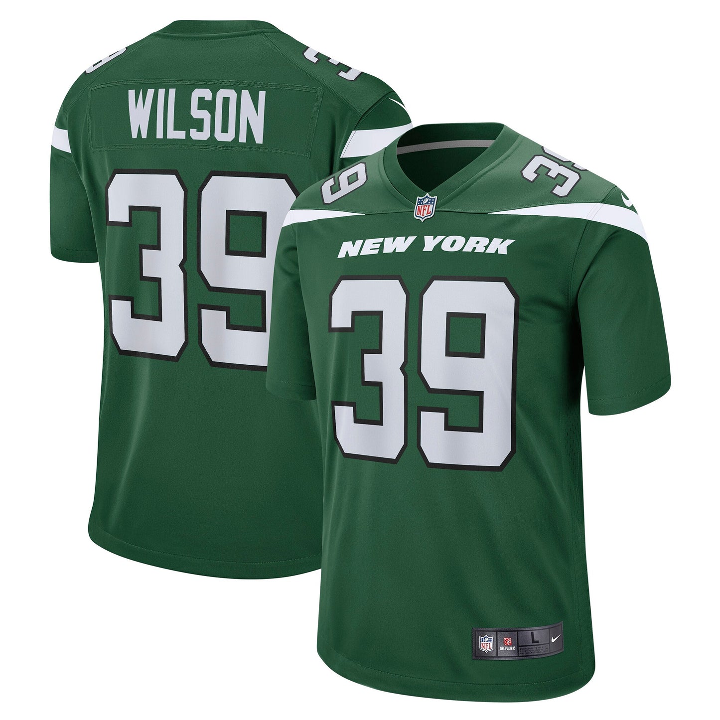 Jarrod Wilson New York Jets Nike Game Jersey - Gotham Green