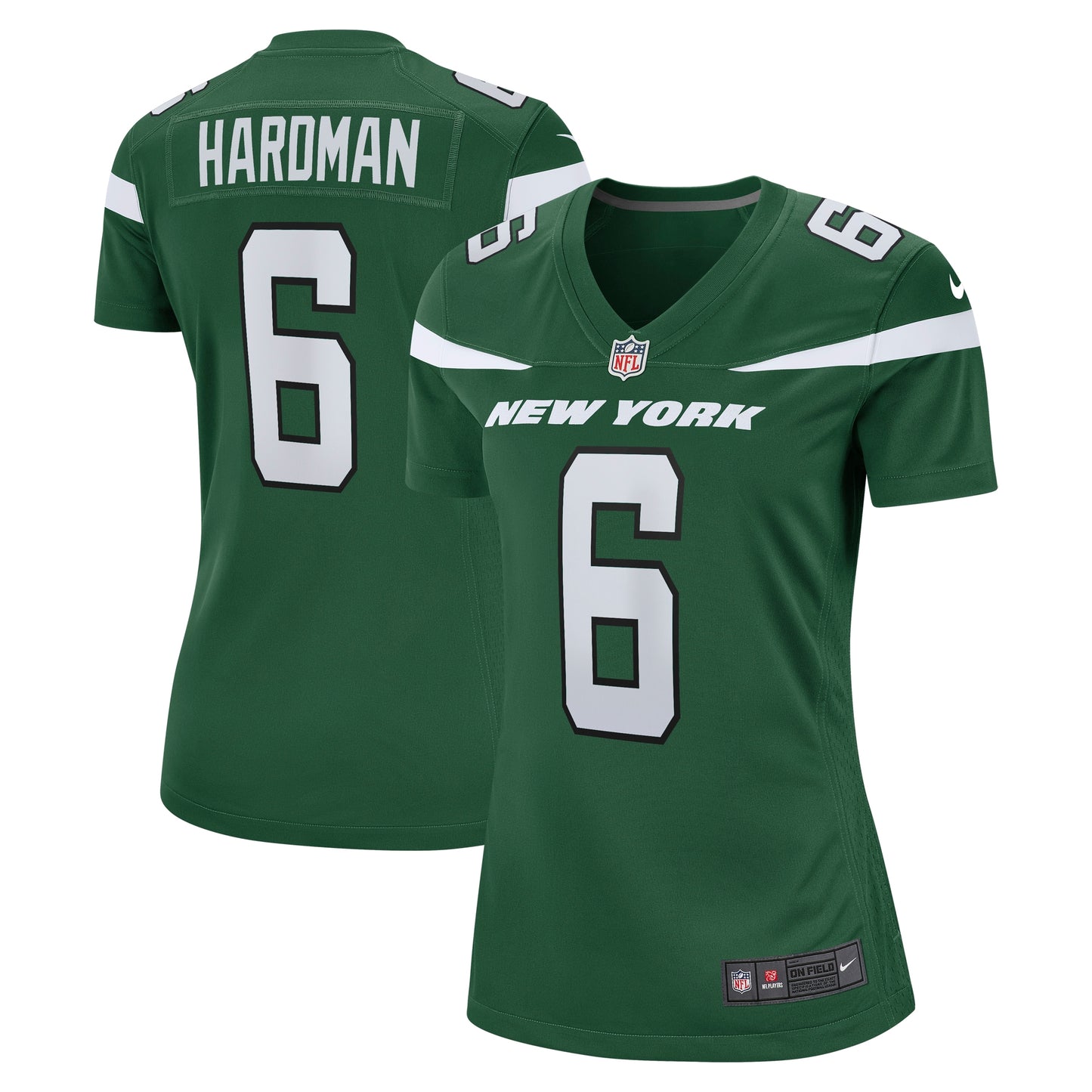 Mecole Hardman New York Jets Nike Women's Game Jersey - Gotham Green