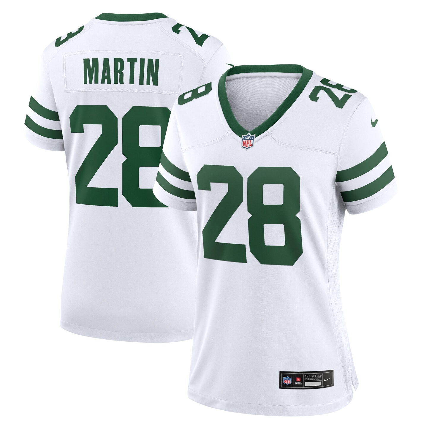 Curtis Martin New York Jets Nike Women's Legacy Retired Player Game Jersey - White