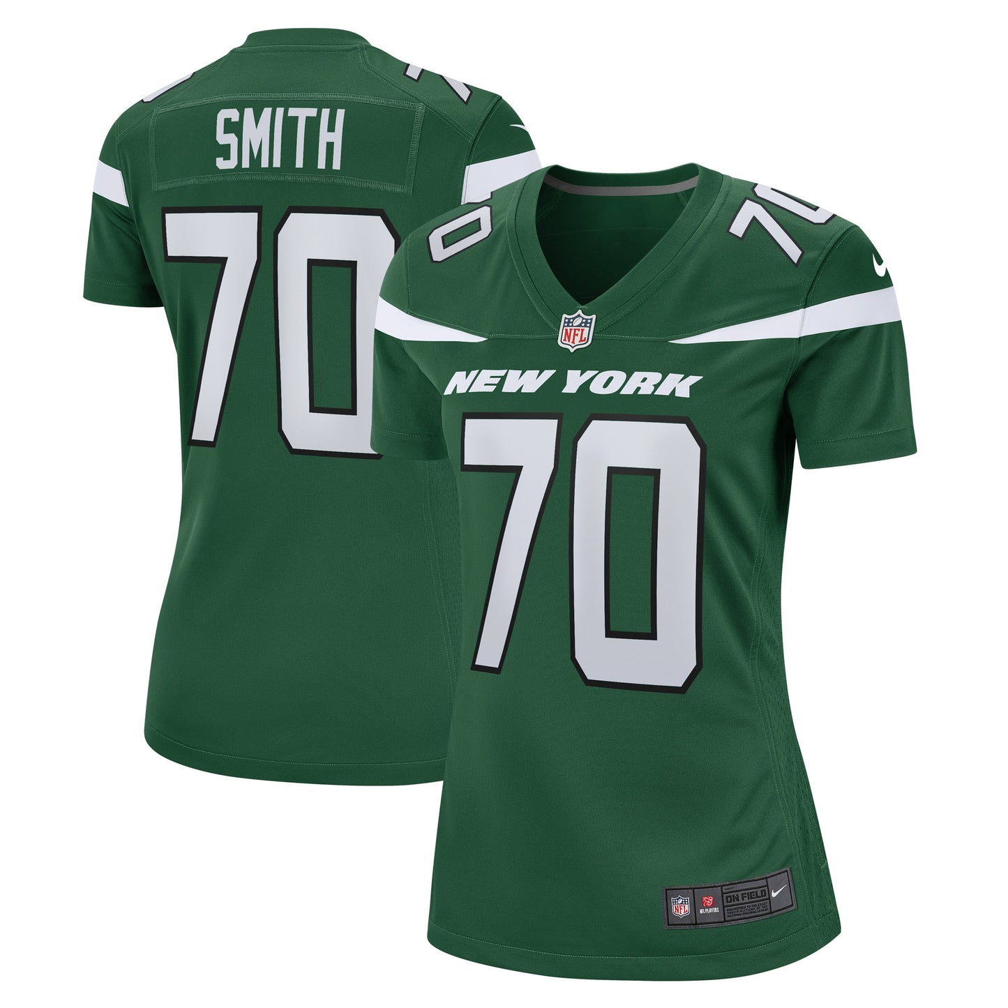 Eric Smith New York Jets Nike Women's Game Player Jersey - Gotham Green