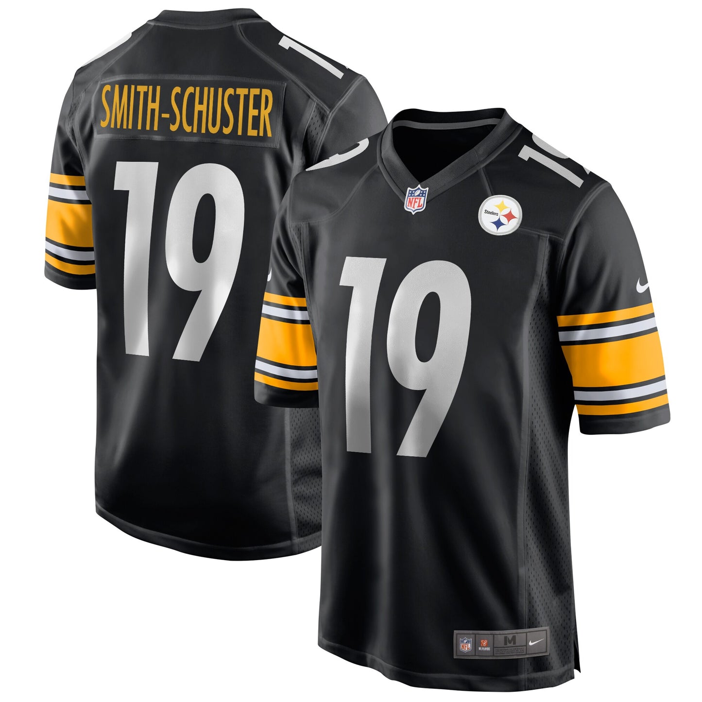 JuJu Smith-Schuster Pittsburgh Steelers Nike Team Game Jersey - Black