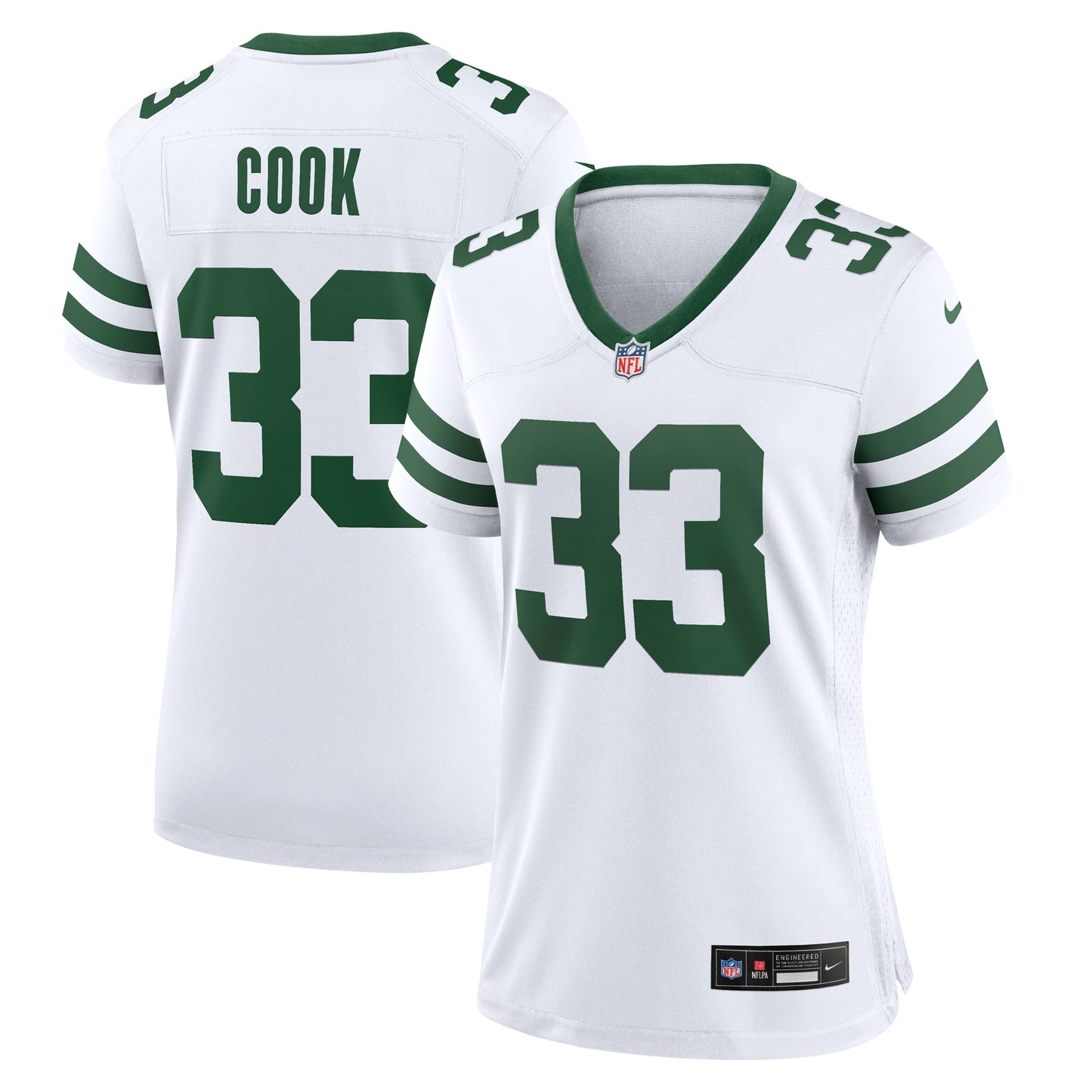 Dalvin Cook New York Jets Nike Women's Legacy Player Jersey - White