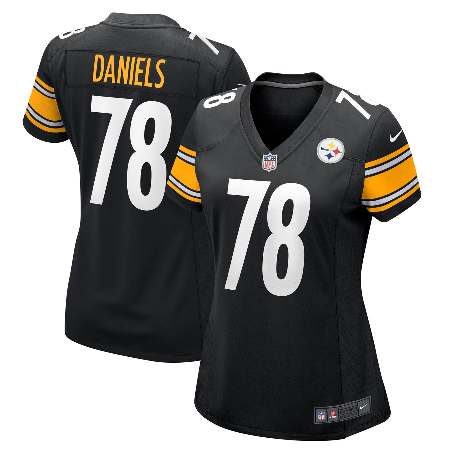 James Daniels Pittsburgh Steelers Nike Women's Game Player Jersey - Black