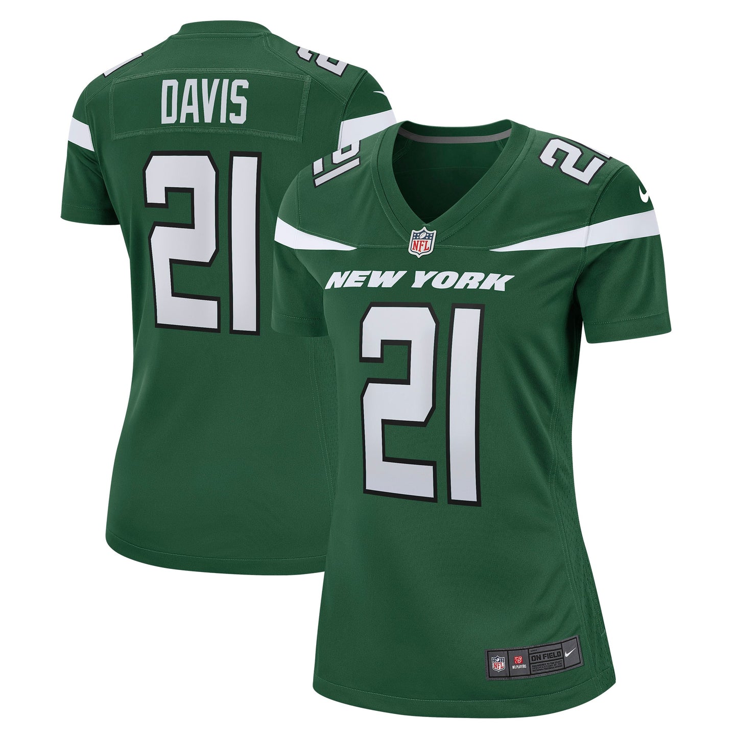Ashtyn Davis New York Jets Nike Women's Game Player Jersey - Gotham Green