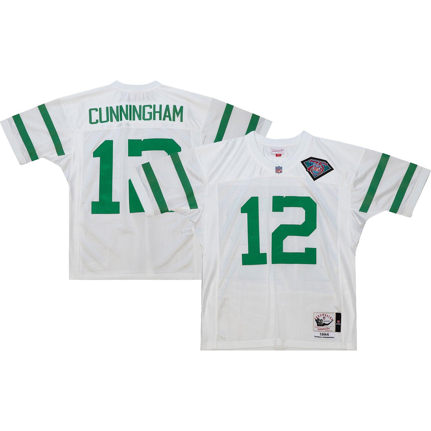 Randall Cunningham Philadelphia Eagles Mitchell & Ness 1994 Authentic Retired Player Jersey - White