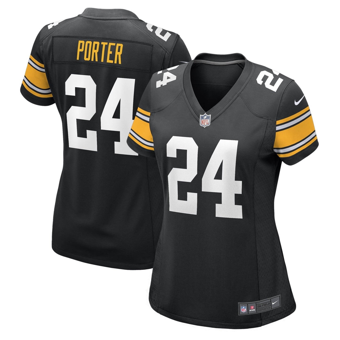 Women's Nike Joey Porter Jr. Black Pittsburgh Steelers Alternate Game Jersey