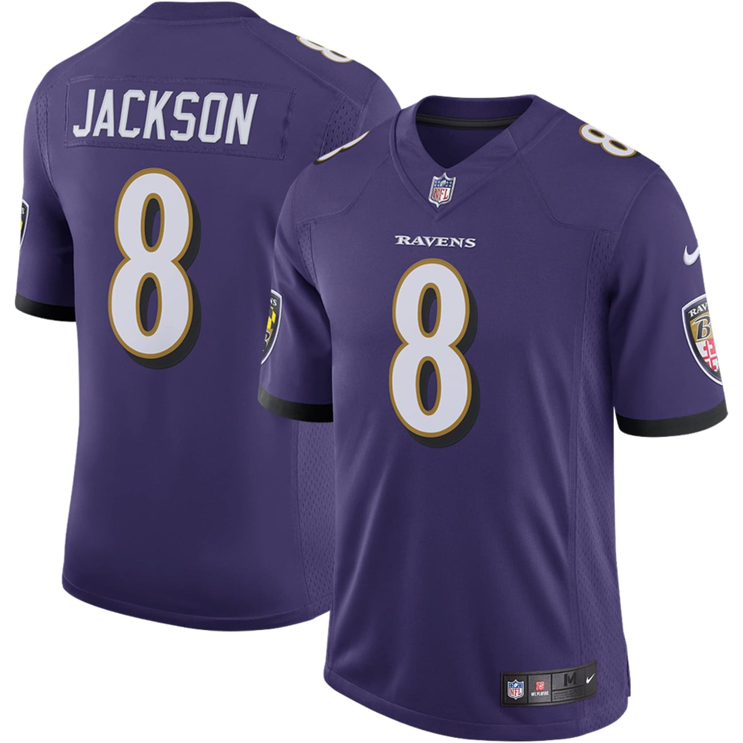Lamar Jackson Baltimore Ravens Nike Speed Machine Limited Jersey - Purple